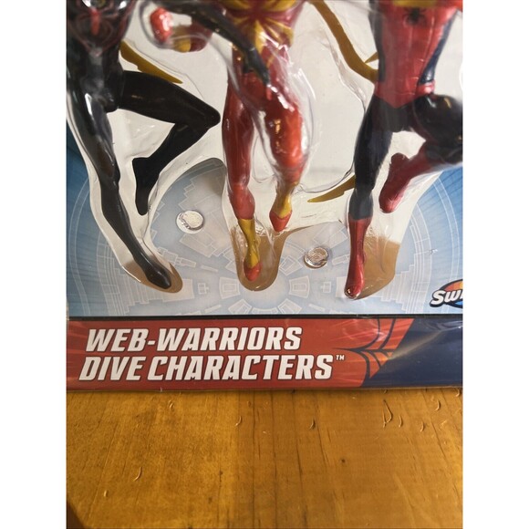 Swimways‎ Web-Warriors Ultimate Spiderman Dive Character Figures Pool Toy Kids - Picture 2 of 11